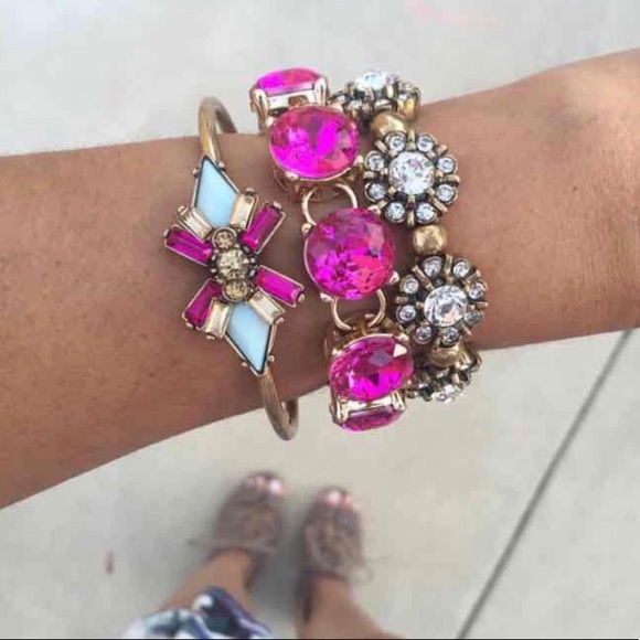 Magenta link bracelet NWT - Picture 6 of 7